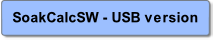 SoakCalcSW - USB version.